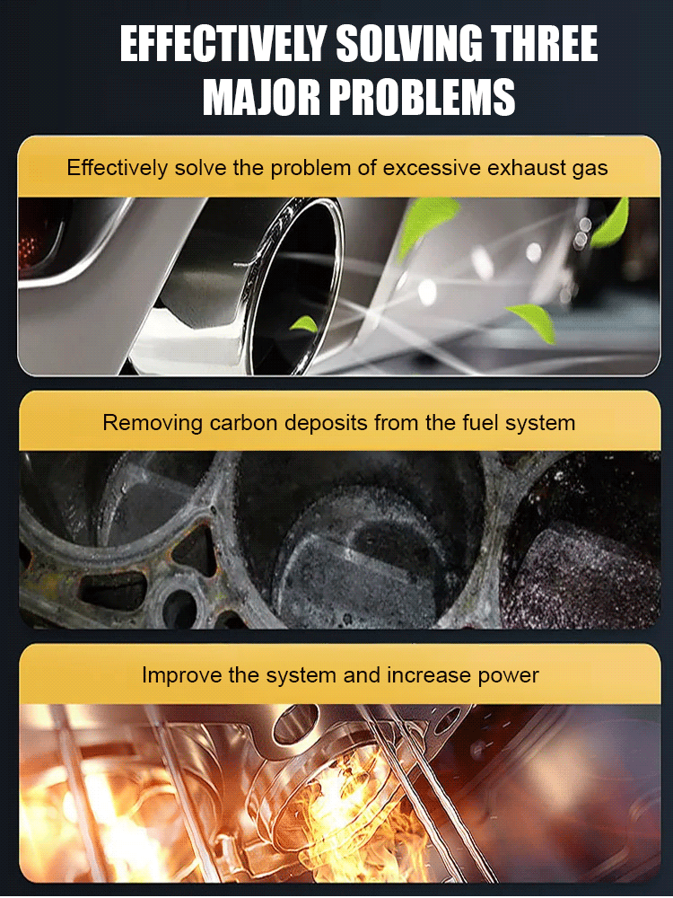 【Carbon deposit cleaning】Two-in-one fuel saver
