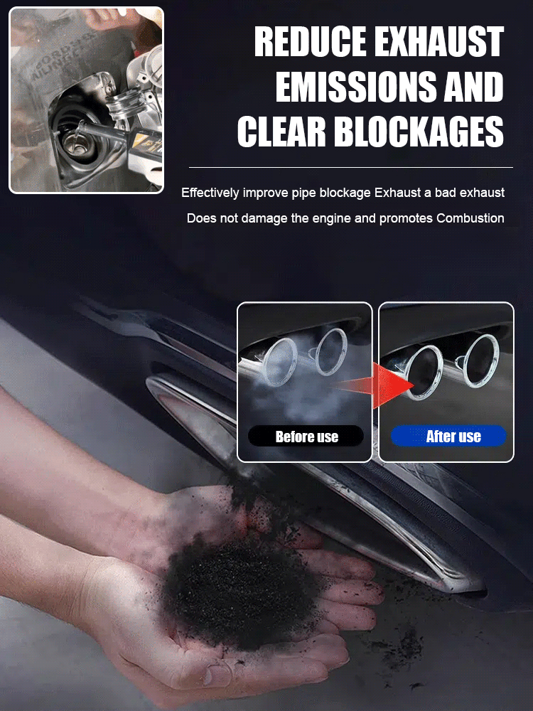 【Carbon deposit cleaning】Two-in-one fuel saver
