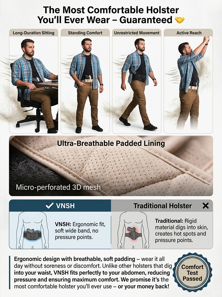 Tactical Concealed Carry Waist Pack | Multi-Purpose Secure Storage