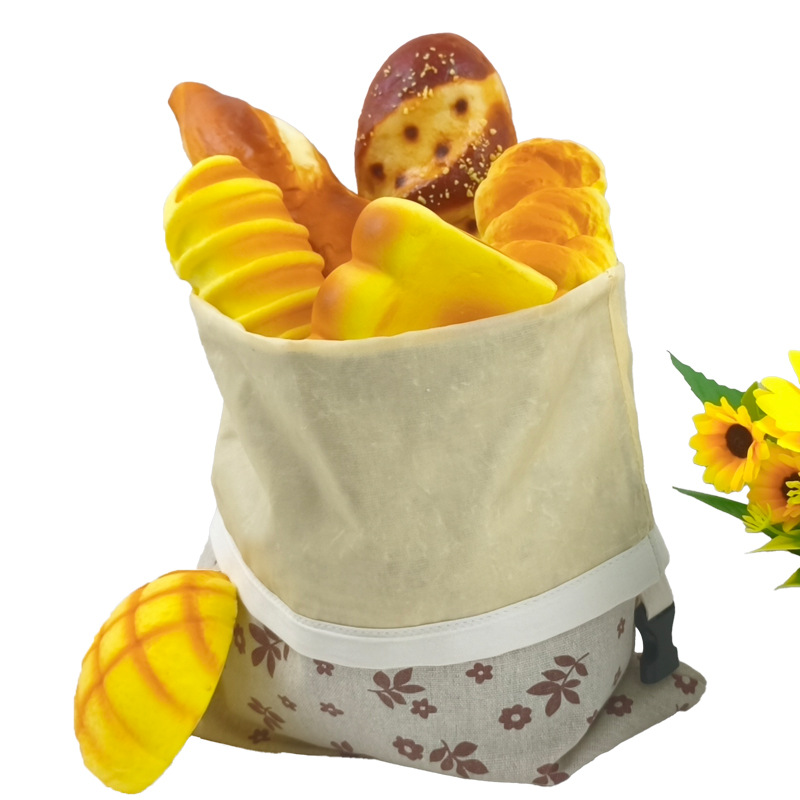 Beeswax cloth fresh-keeping bag reusable food preservation cloth household kitchen fruit and vegetable bread sealing cloth