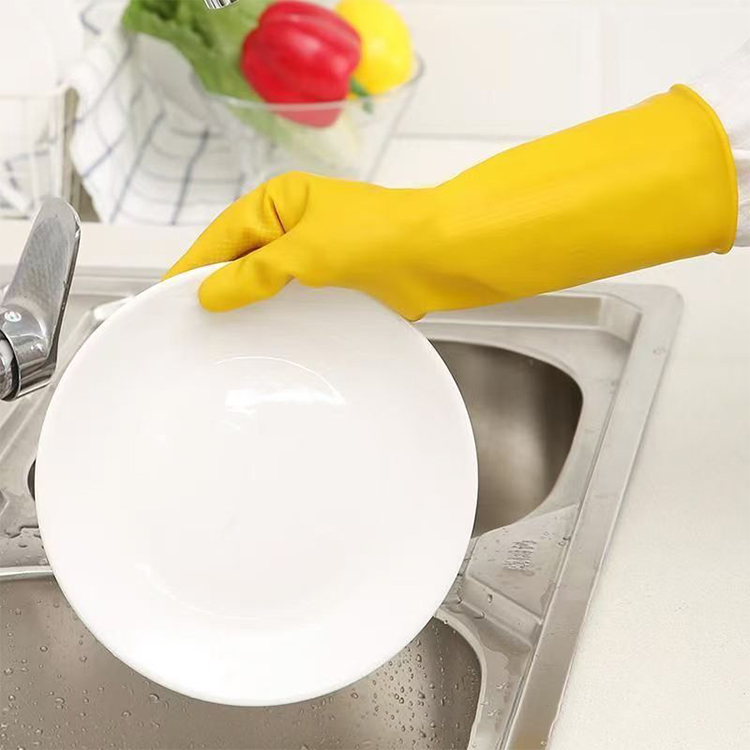 Waterproof and thick housework gloves