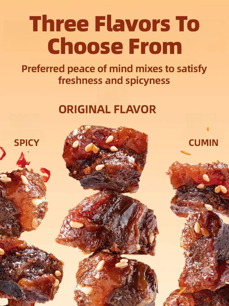 Inner Mongolia grassland specialty: air-dried beef tendons✅【Healthy Snack】 Low sodium, 0 fat, 0 additives, 0 sugar