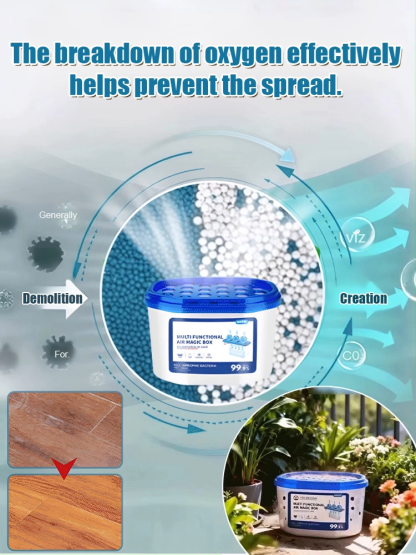 [Dust-free for the whole family 365 days a year] Multifunctional dust-removing box