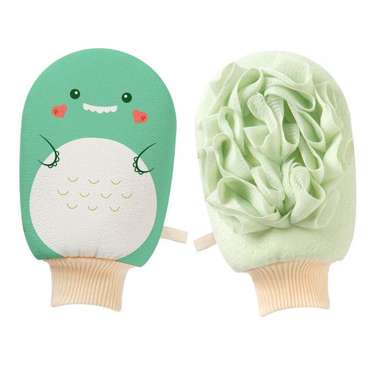 Bath towel and bath ball 2 in 1