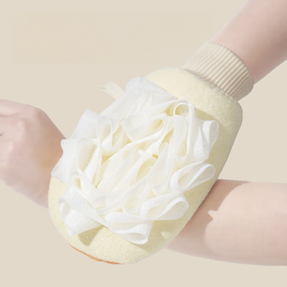 Bath towel and bath ball 2 in 1