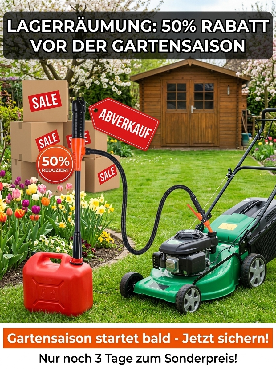 Elektrische Ölabsaugpumpe | Abnehmbar & Tragbar
