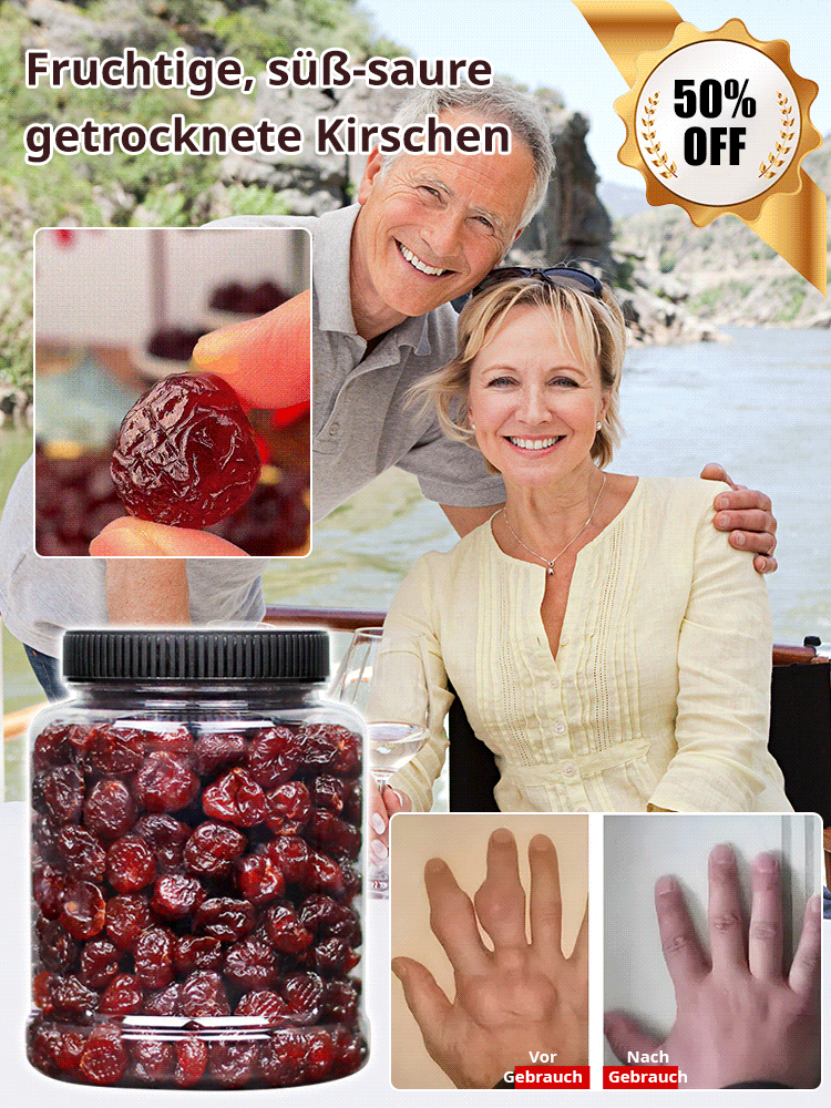🍒 Must-Have ab 30! Chileische Trockenkirschen | 50% RABATT FLASH SALE