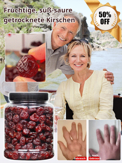 🍒 Must-Have ab 30! Chileische Trockenkirschen | 50% RABATT FLASH SALE