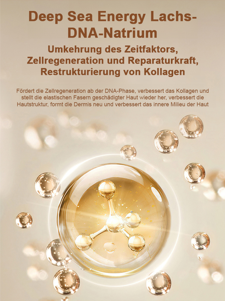 Lachs-Wasser-Glanz-Faltenreduzierendes Serum