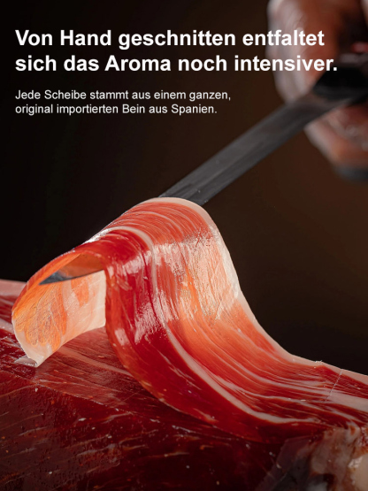 Iberischer Schinken in Scheiben
