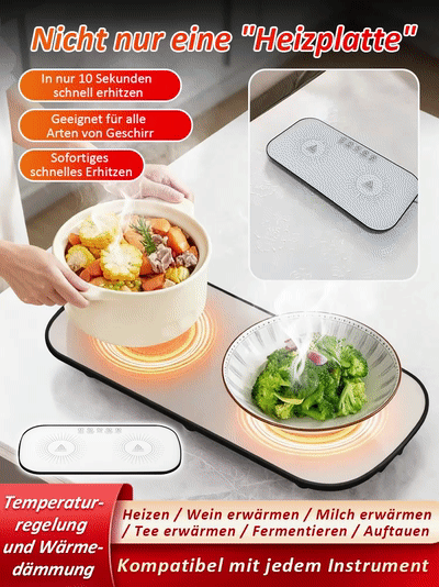 Neue intelligente Warmhalteplatte mit konstanter Temperaturregelung