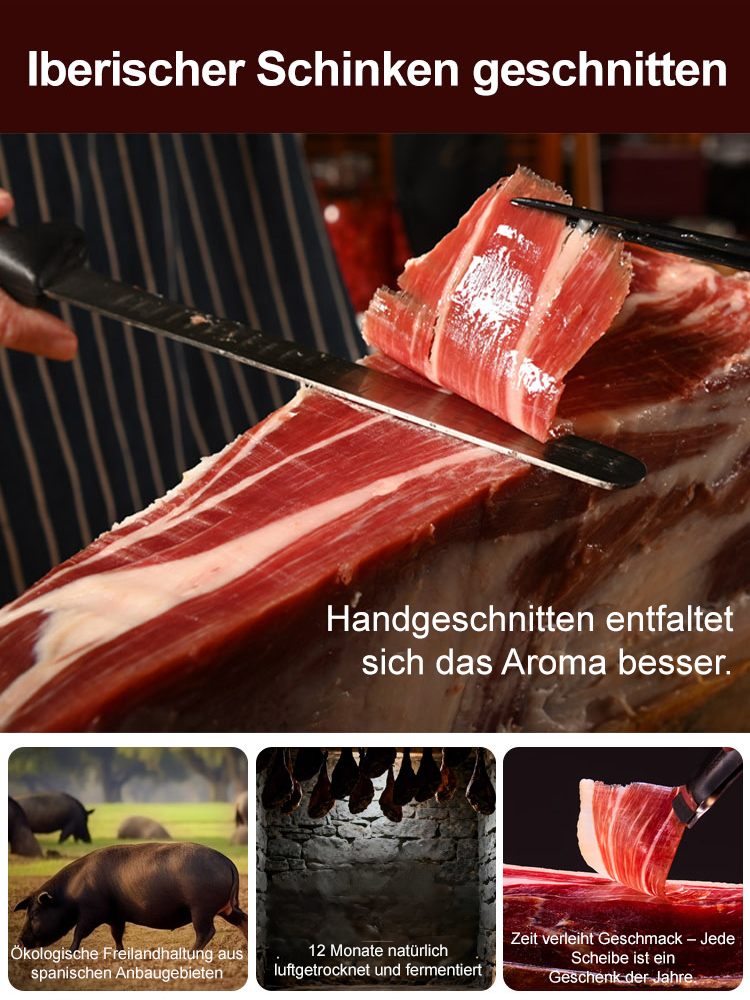 Iberischer Schinken in Scheiben