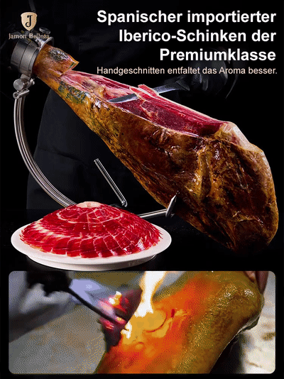 Iberischer Schinken in Scheiben