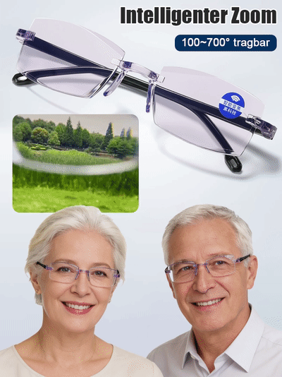 👓 Intelligente Zoom-Lesebrille – Sehkraft wie in deinen 20ern!