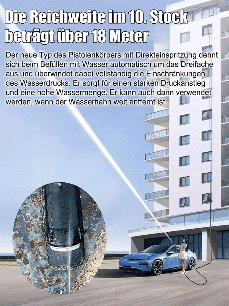 💪 Black King Kong Hochdruck-Wasserpistole – Kraft trifft Präzision! 🌊