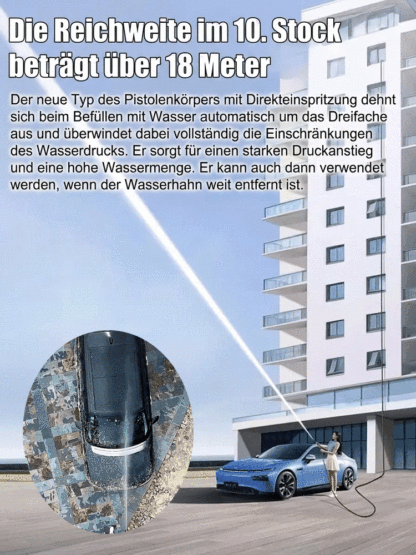 💪 Black King Kong Hochdruck-Wasserpistole – Kraft trifft Präzision! 🌊