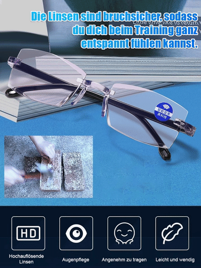 👓 Intelligente Zoom-Lesebrille – Sehkraft wie in deinen 20ern!