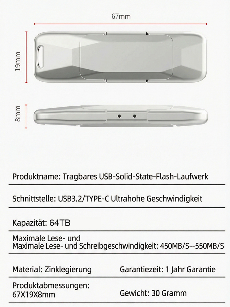 DualDrive Mobile SSD