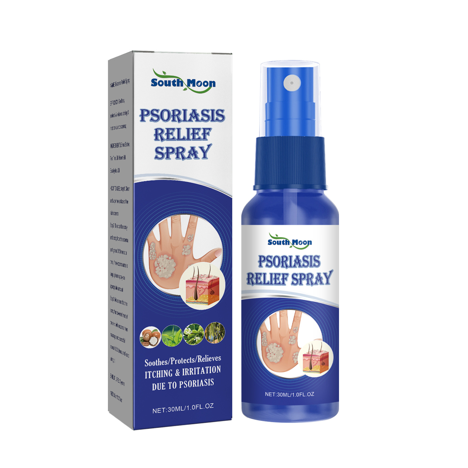 Psoriasis Stop Juckreiz und Schwellung Behandlung Spray