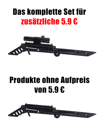 [Zeitlich begrenztes Angebot zum halben Preis] Faltbare Steinschleuder