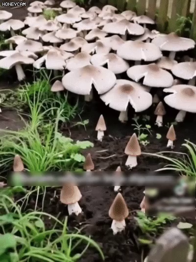 Der authentische Termitomyces-Pilzstamm