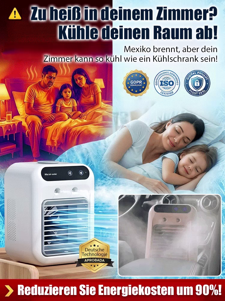  Tischklimaanlage mit Sprühnebelkühlung
