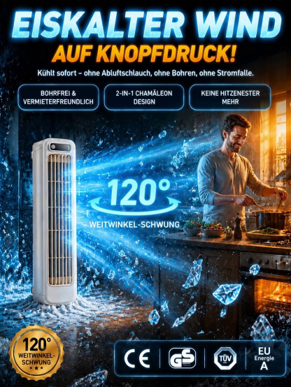 2026 neues Modell Durchfluss-Turbinengebläse – Reeper Max mobile Kühlgerät