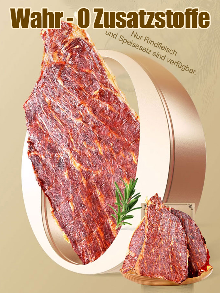 Angus-Rindersteak-Knabbereien mit hohem Proteingehalt zur Steigerung der Energie.