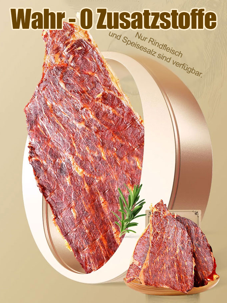 Angus-Rindersteak-Knabbereien mit hohem Proteingehalt zur Steigerung der Energie.