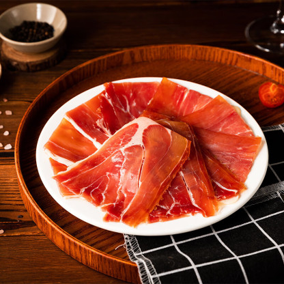 Iberischer Schinken in Scheiben