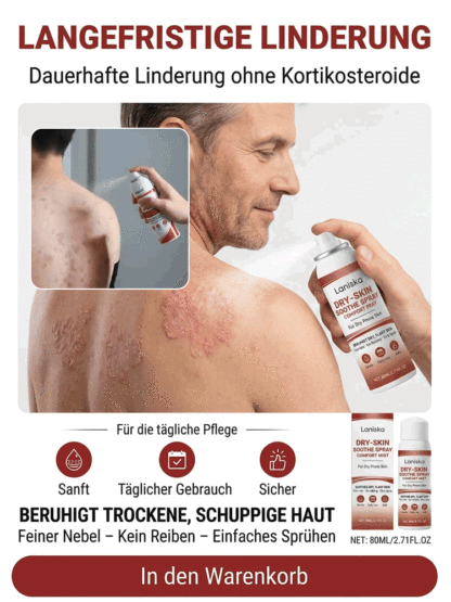 Lindert Juckreiz und pflegt die Hautbarriere (Spray)