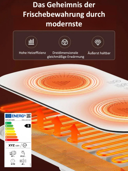 Neue intelligente Warmhalteplatte mit konstanter Temperaturregelung