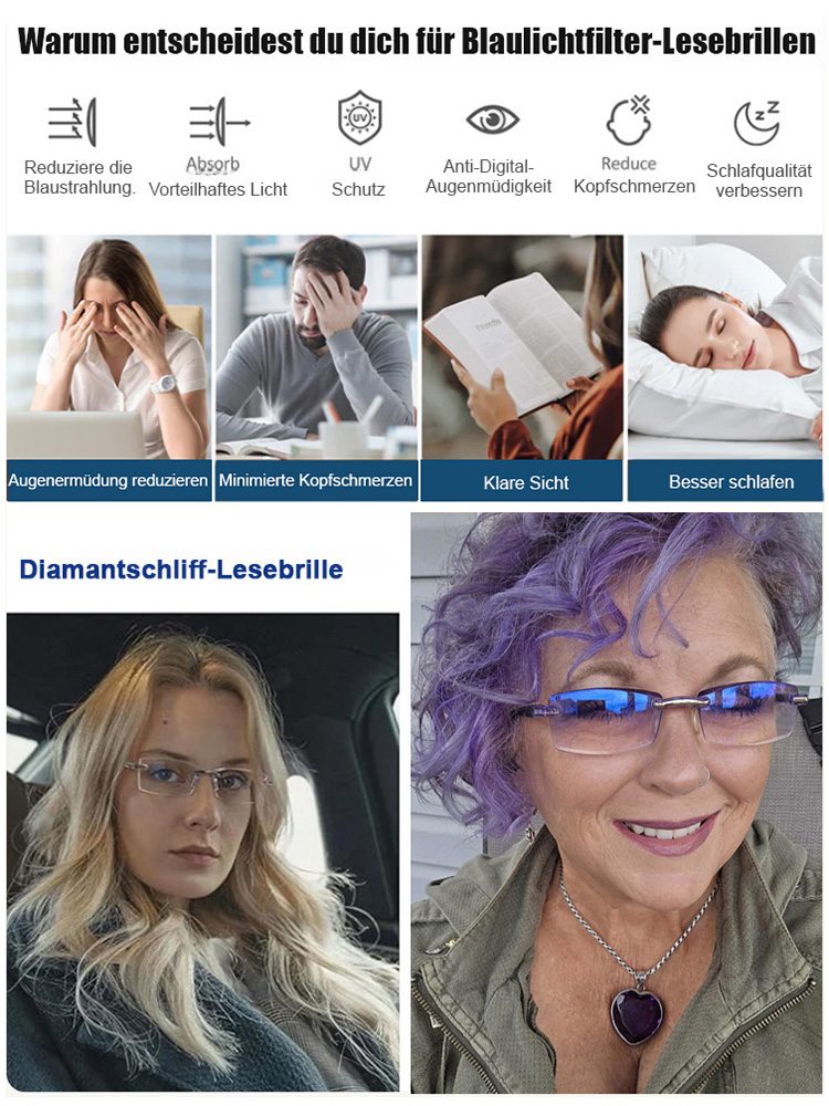 👓 Intelligente Zoom-Lesebrille – Sehkraft wie in deinen 20ern!
