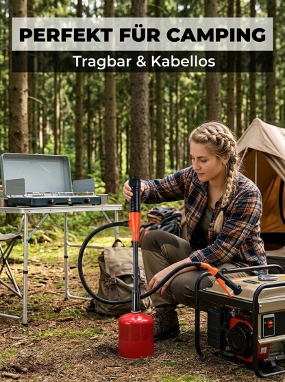 Elektrische Ölabsaugpumpe | Abnehmbar & Tragbar