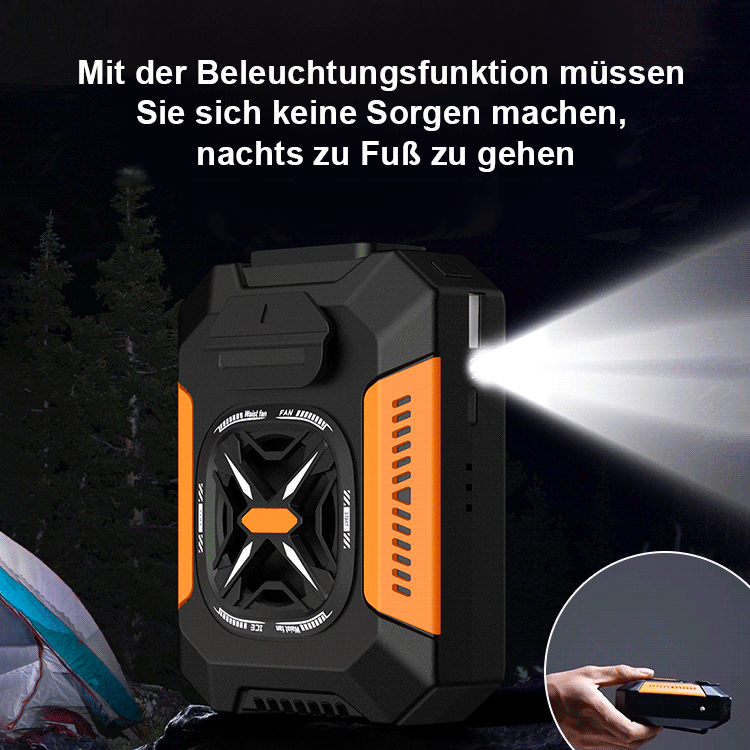 Tragbarer Outdoor-Gürtelventilator