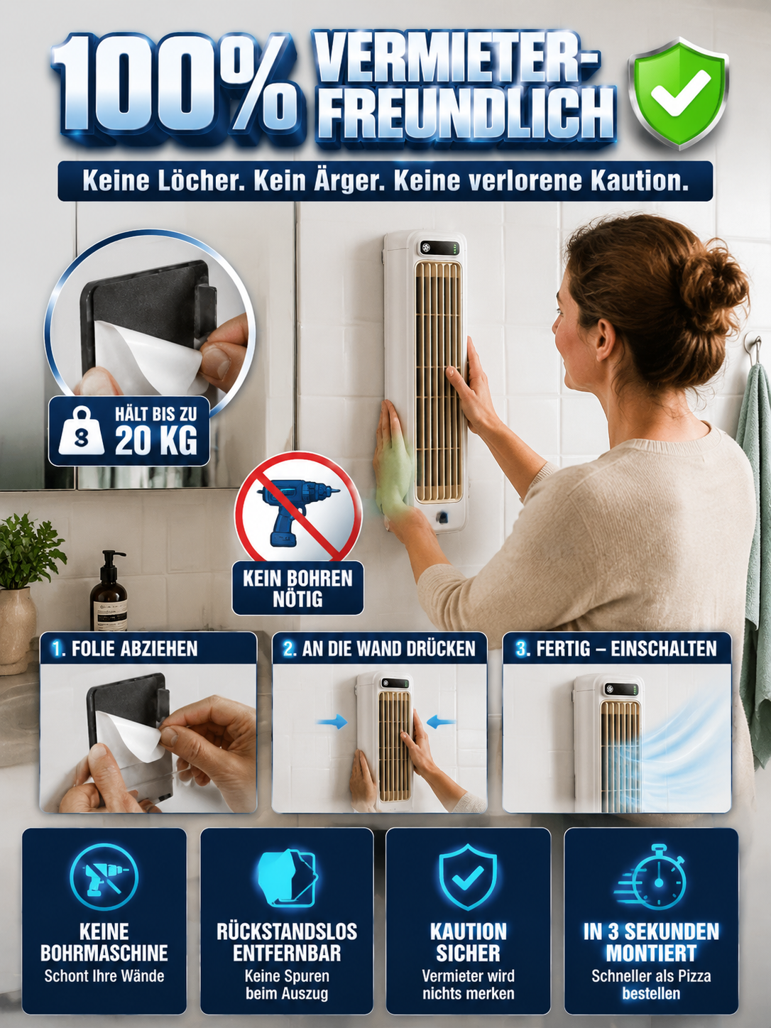 2026 neues Modell Durchfluss-Turbinengebläse – Reeper Max mobile Kühlgerät