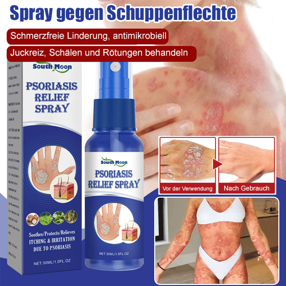 Psoriasis Stop Juckreiz und Schwellung Behandlung Spray