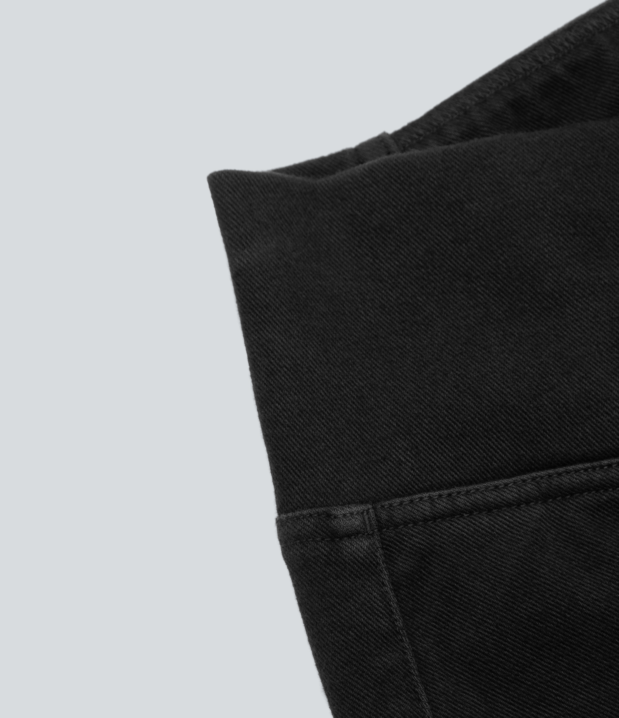 FlexHigh Waisted Crossover Pocket Washed Casual Jeans