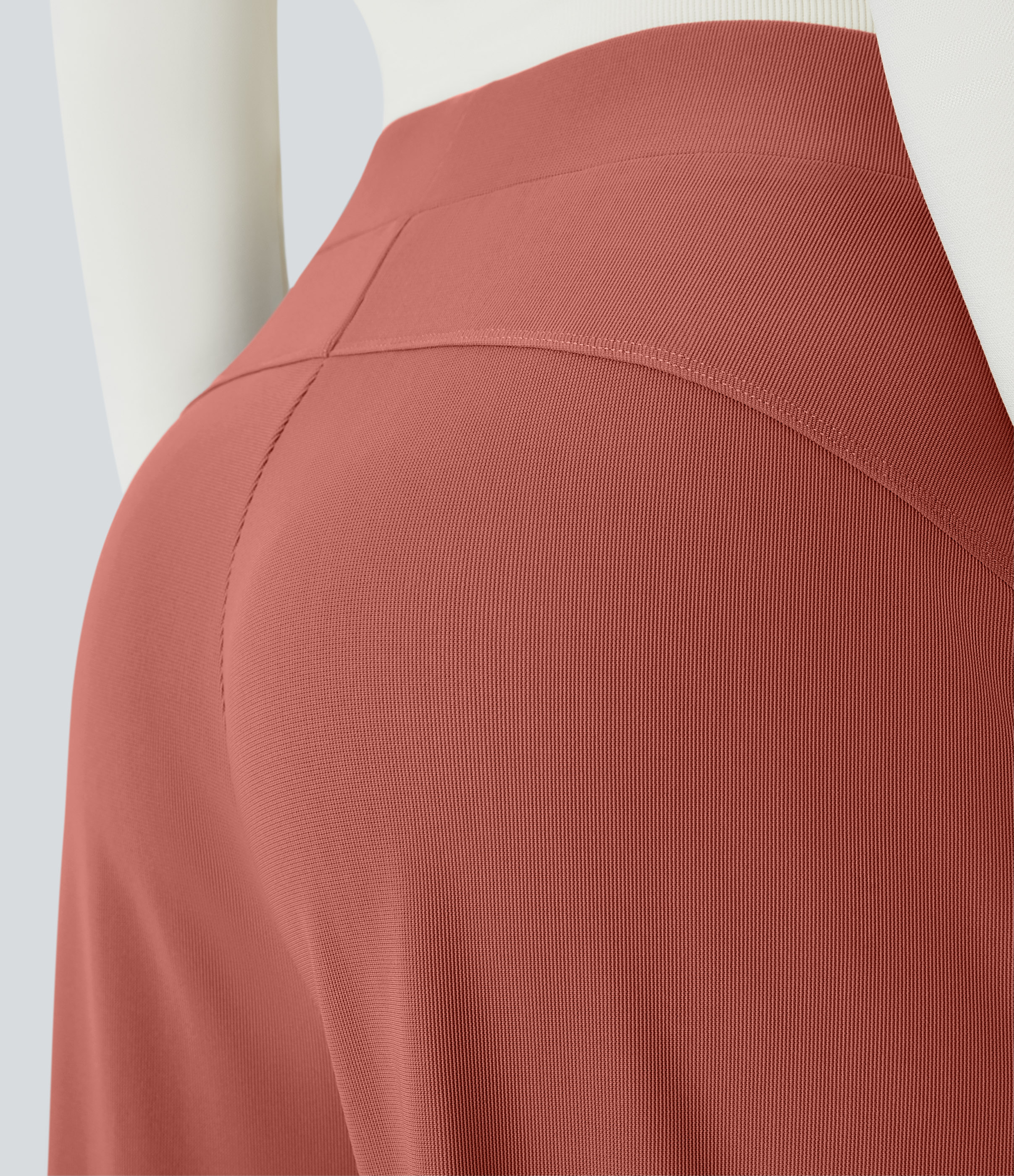 FlexHigh Waisted Body Sculpt Waist-Slimming Pocket Wide Leg Micro Waffle Work Pants