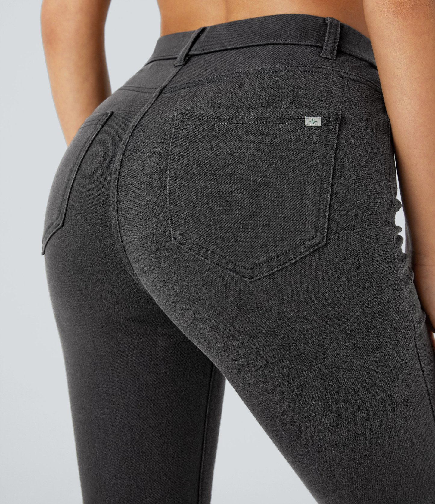 FlexHigh Waisted Pockets Denim Work Leggings