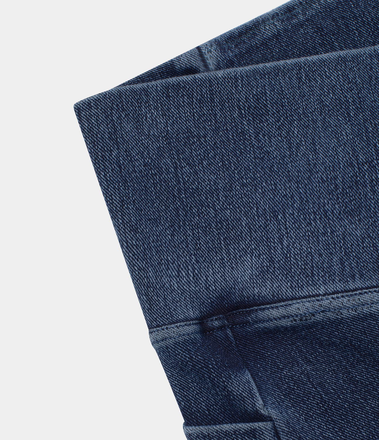 FlexCrossover Pocket Washed Denim Work Leggings