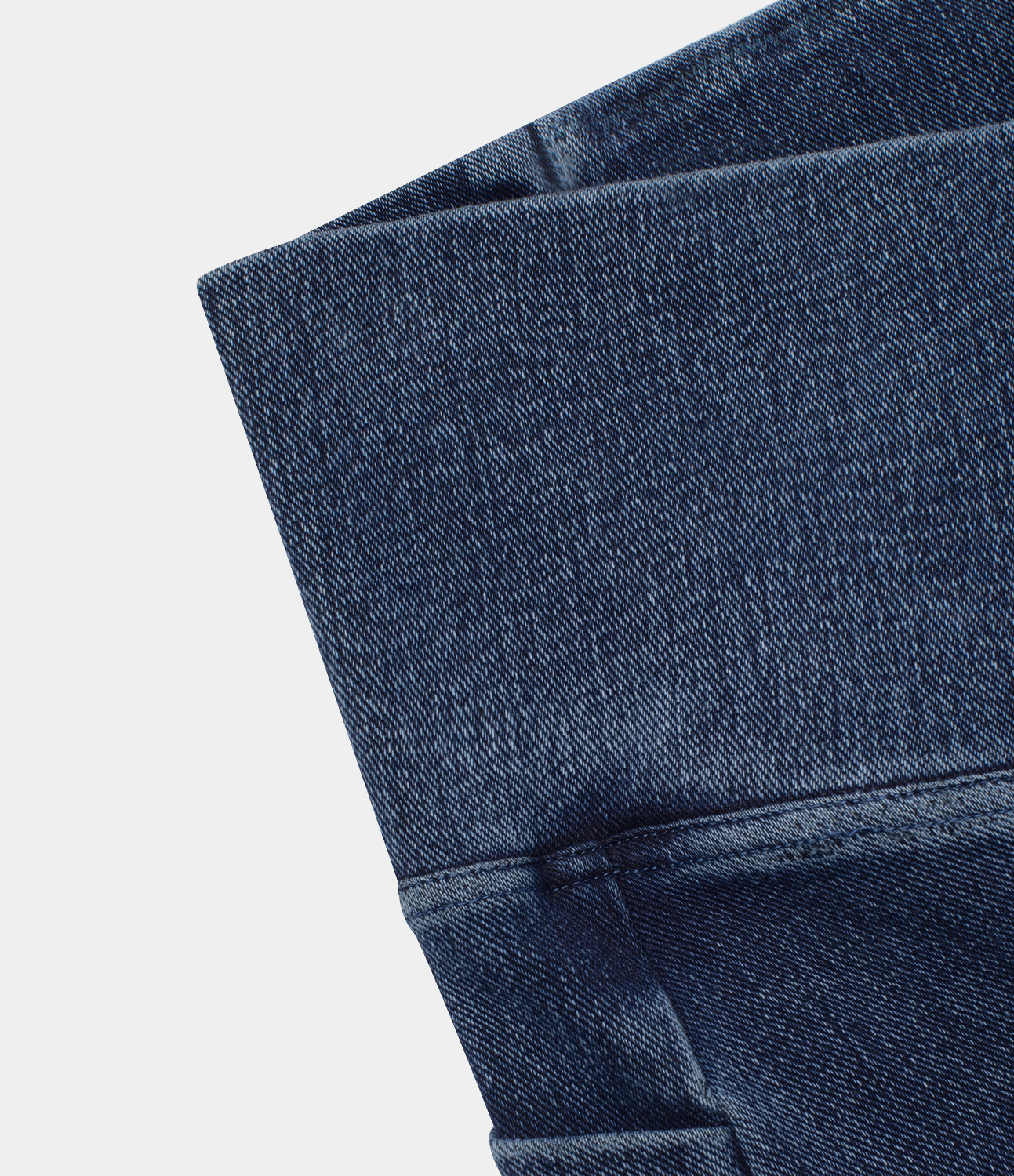 FlexCrossover Pocket Washed Denim Work Leggings