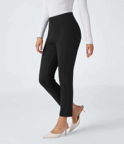 FlexHigh Waisted Pocket Slim Work Pants