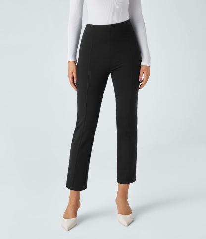FlexHigh Waisted Pocket Slim Work Pants