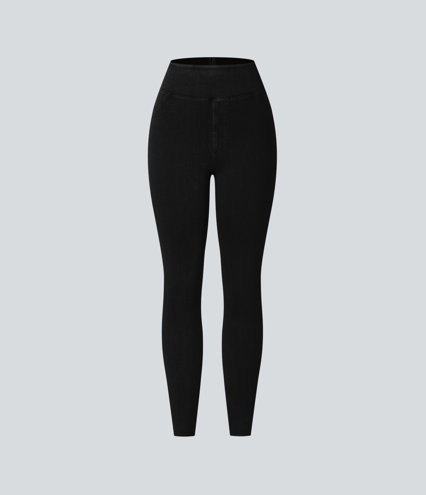 FlexHigh Waisted Pocket Denim Casual Leggings