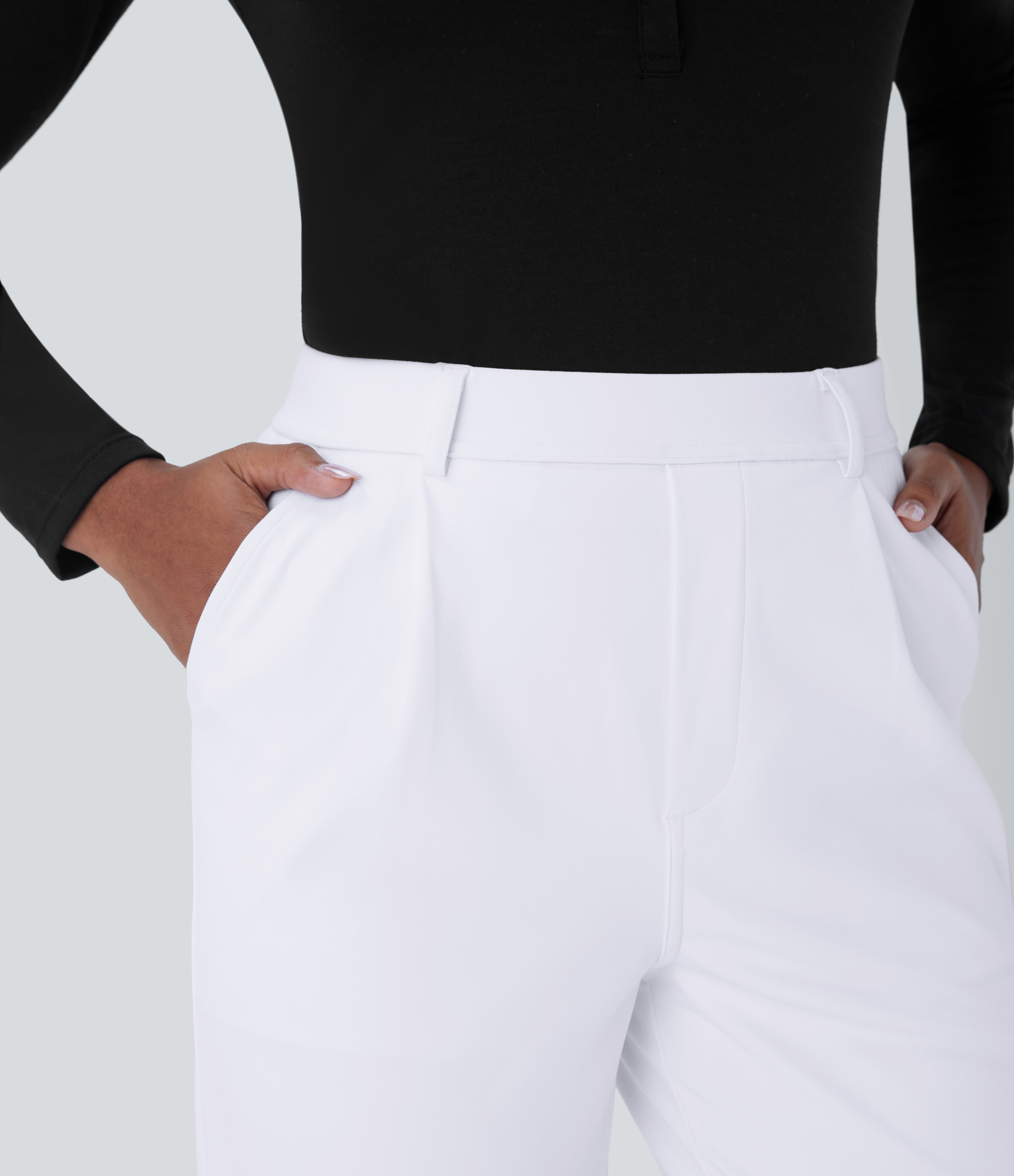 FlexHigh Waisted Pocket Work Flare Pants