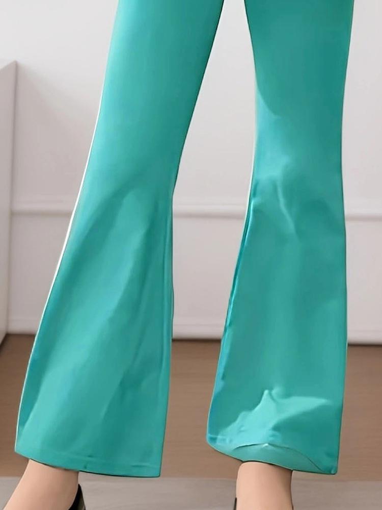 Girls' Cartoon Print Sweatshirt & Elastic Leggings Set, Casual Fitted for Spring & Fall, Kids Outdoor Indoor Activities