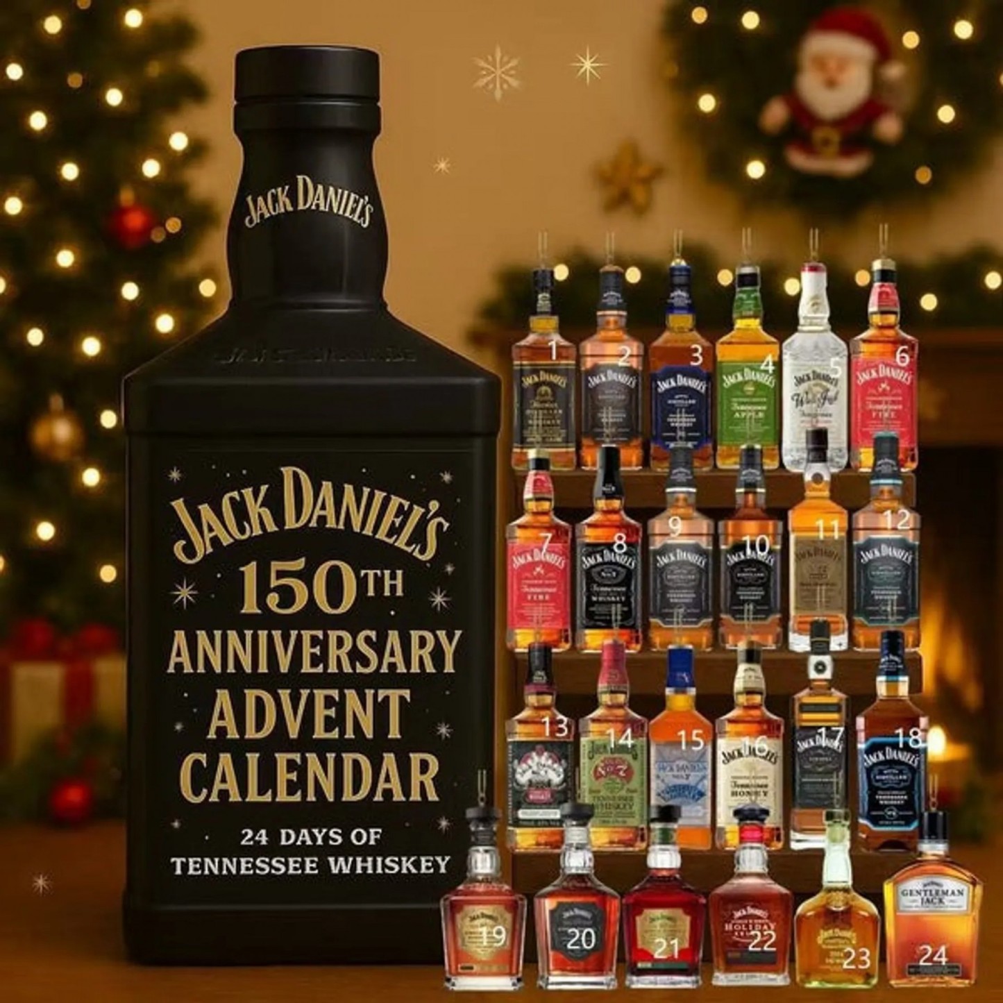 2025 Whiskey Advent Calendar,Your Unique Christmas Countdown.