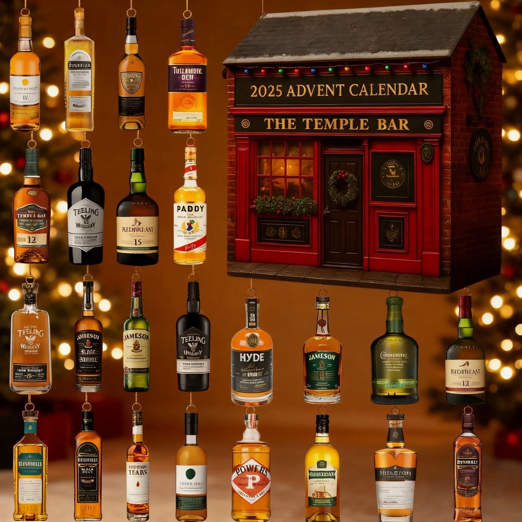 2025 Whiskey Advent Calendar,Your Unique Christmas Countdown