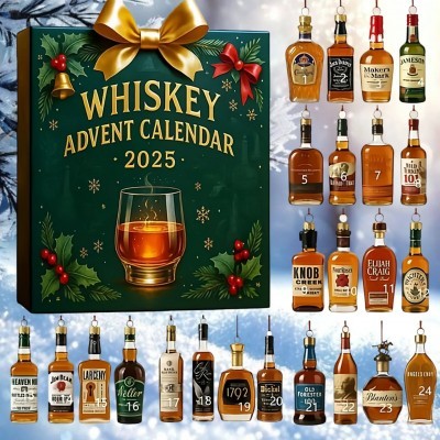 2025 Whiskey Advent Calendar,Your Unique Christmas Countdown.